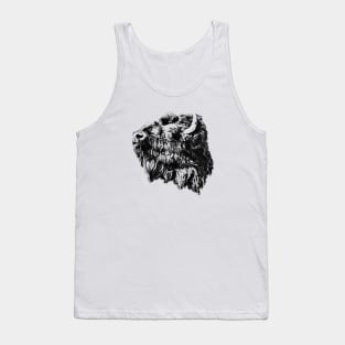 Bison head Tank Top